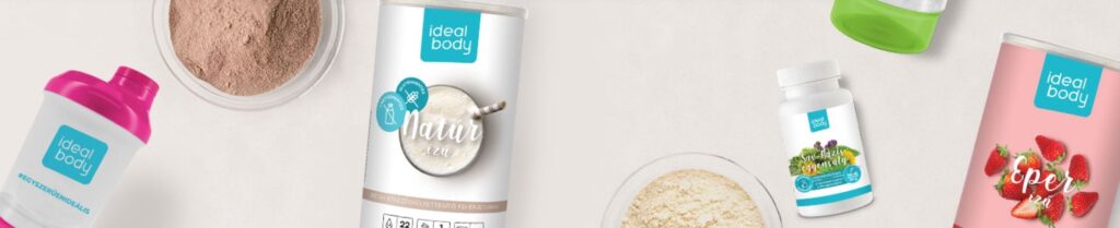 IdealBody Banner von Premium Abnehm Produkte von Body Secrets