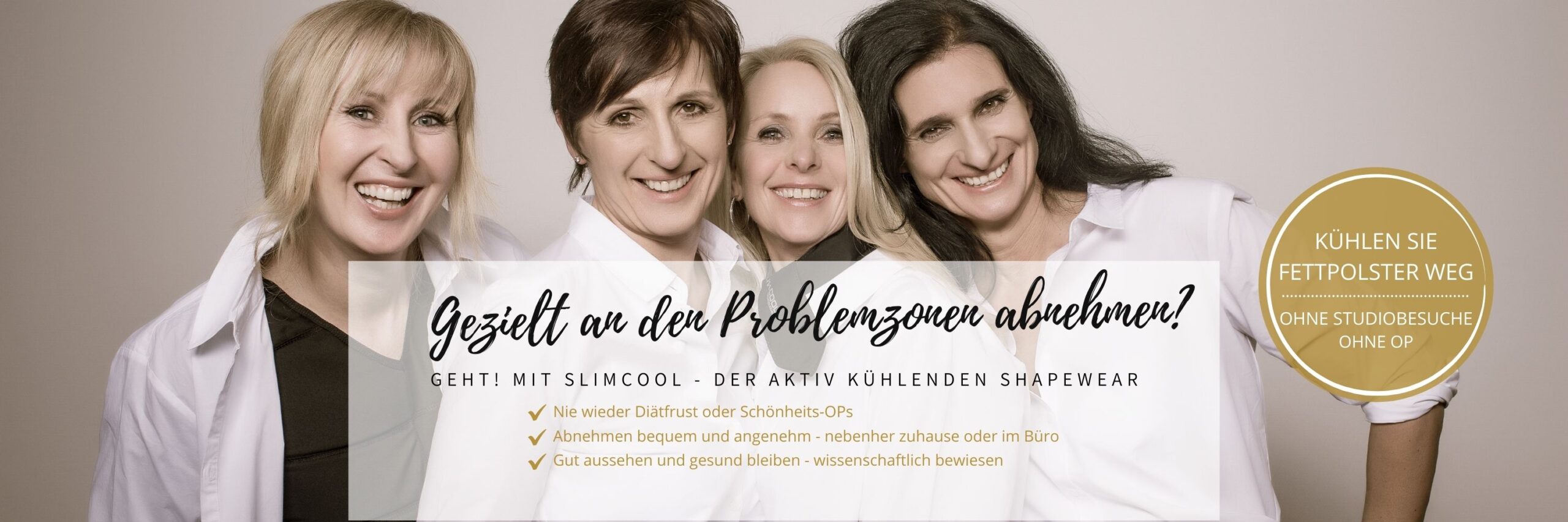 SlimCool Team von Premium Abnehm Produkte von Body Secrets