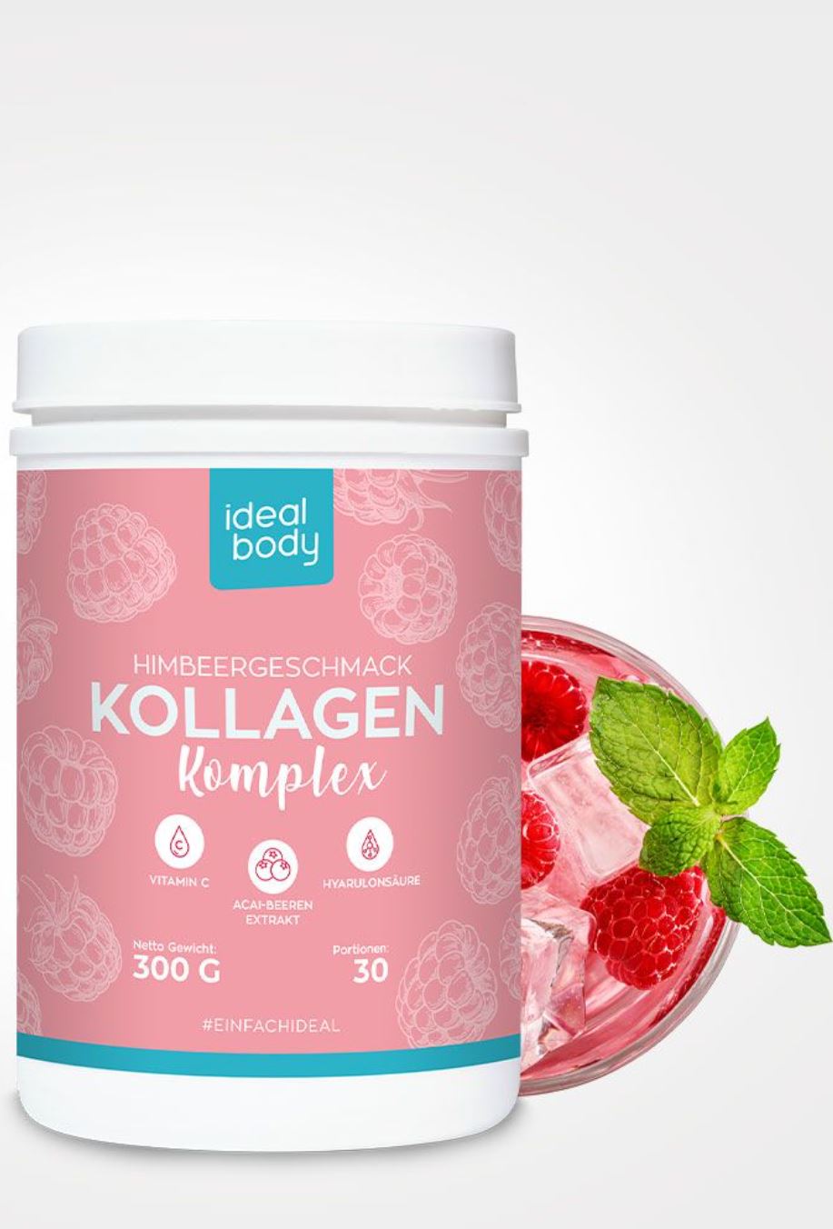 Dose IdealBody Kollagen Komplex von Premium Abnehm Diät Produkte von Body Secrets