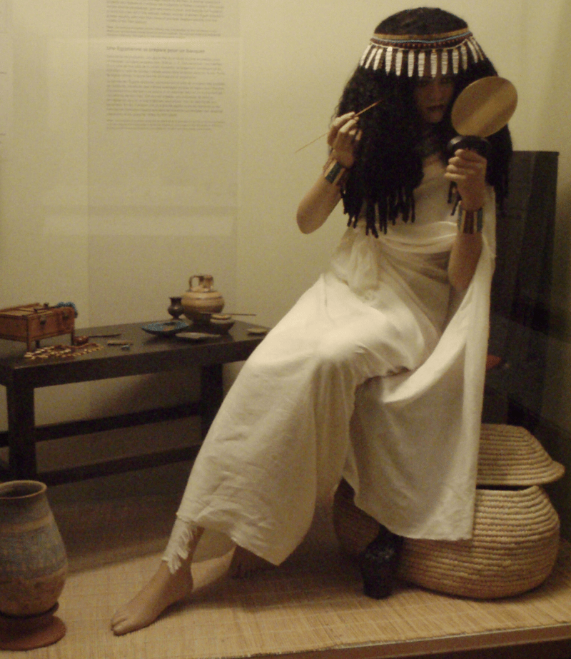 Kosmetik im Alten Ägypten, Darstellung im Royal Ontario Museum