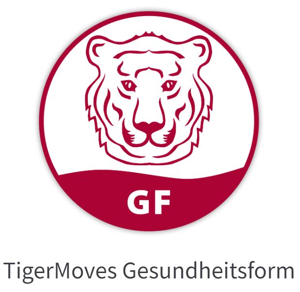 Logo TigerMoves Gesundheitsform für Premium Supplements von Body Secrets
