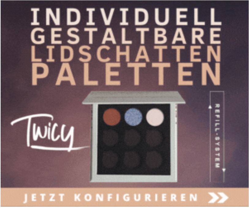 Make-up Twicy Banner Menue