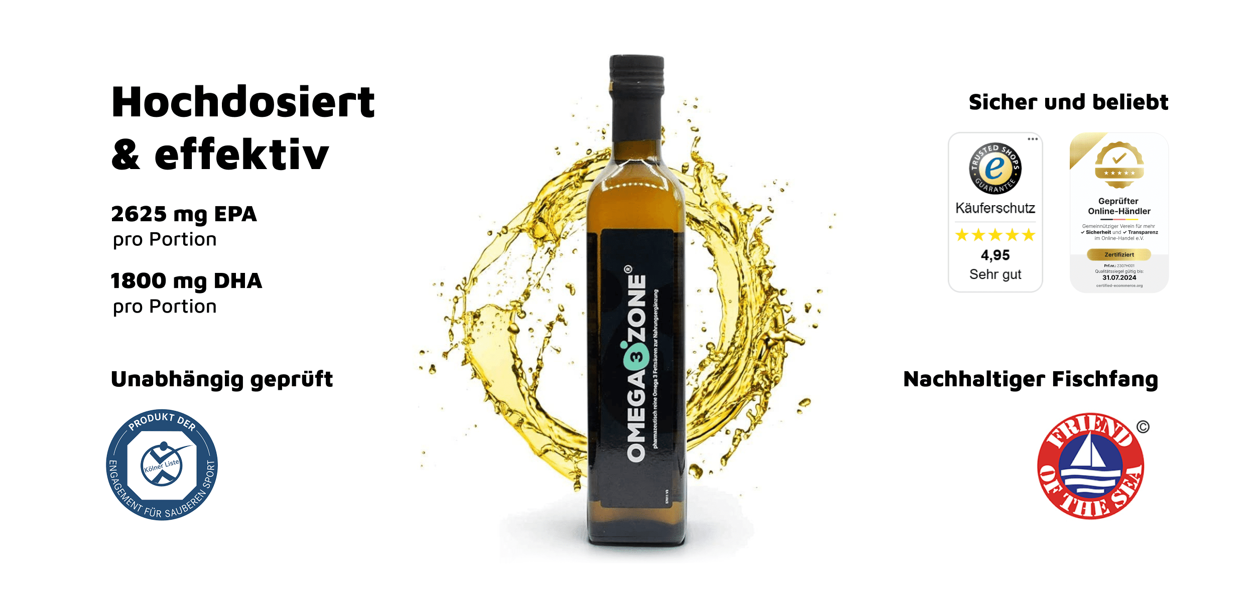 Omega 3 Öl hochdosiert von omega3zone